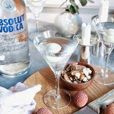Lychee Martini Recipe Absolut Drinks