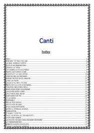 Subito a casa e in tutta sicurezza con ebay! Canti E Accordi By Fedmen Issuu