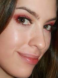I Wore 5 Red Eye Shadow Looks To Break Out Of My Makeup Rut Allure