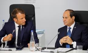 Le président s'est prêté pour la première fois de son mandat au jeu de la traditionnelle conférence de presse. Egyptian French Presidents Urge Ending Illegal Foreign Intervention In Libya Spox Egypttoday