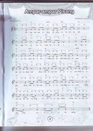 32 Lagu Daerah Dengan Not Angkan Dan Not Balok Di 2020 Lagu Menjadi Penulis