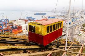 Cable Car Valparaiso Chile Coastal Cities Chile Valparaiso