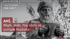 Ahi evran ile ilgili bağlantılar. Azerbaycan Dan Anadolu Ya Gelen Bilge Eren Istanbul Esnaf Ve Sanatkarlar Odalari Birligi Istesob