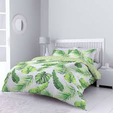 tropical leaves green bed linen collection dunelm green bedding bed linen sets bed linen design