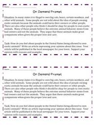 On Demand Prompt Opinion Narrative Writing Prompts Narrative Writing Writing Instruction