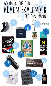 Wir haben hier sowohl ideen für die großen als auch. 40 Ideen Fur Die Adventskalender Fullung Fur Den Freund Mann Bruder Trytrytry
