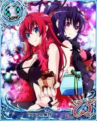 See more ideas about highschool dxd, dxd, anime girl. New Rias Akeno Passione Style Card I Love These Hero Mobage Cards Still Waiting For The Set Name To Post On Twitter Highschooldxd