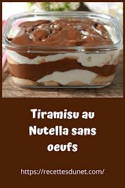 Main Dans Un Autre Bol Mettez Le Nutella Et Laissez Le Ramollir Au Bain Marie Ou Au Micro Ondes Pendant Quelques En 2020 Nutella Tiramisu Alimentation