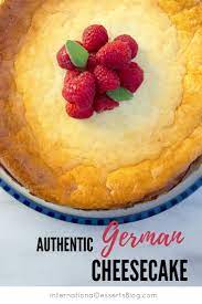 Best German Cheesecake With Quark Crustless Cheesecake Version Recipe Cheesecake Recipes German Cheesecake German Desserts