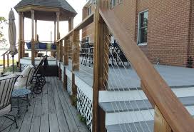 Hog wire deck railing patio craftsman with alabama birmingham. What You Need To Know Before Choosing Cable Railings