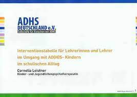Umgang Mit Adhs In Schule