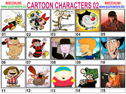 This conflict, known as the space race, saw the emergence of scientific discoveries and new technologies. Printable Cartoon Character Picture Quiz