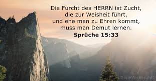 Spruche 15 33 Bibelvers Dailyverses Net