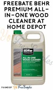 Behr Premium 1 Gal All In One Wood And Deck Cleaner 06301n The Home Depot Deck Cleaner Cleaning Wood Wood Cleaner
