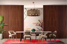 It illuminates all of the room and is considered the room's natural light. you might use a chandelier, pendant light, track. The Best Lighting Fixture For Your Mid Century Dining Room