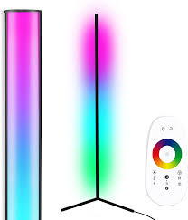Get the best deals on modern led floor lamps when you shop the largest online selection at ebay.com. Buy Tacahe Corner Floor Lamp Rgb Color Changing Mood Lighting Dimmable Led Modern Floor Lamp With Remote 56 Metal Standing Lamp For Living Room Bedroom 20w Black Online In Taiwan B08lg7vmdn