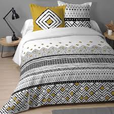 Zen Et Ethnique Parure De Lit Beely 220 X 240 Cm Blanc Maison Deco Parures De Lit 43 63