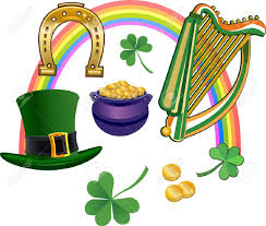 From leprechauns to the color green, find out how symbols we now associate with st. Saint Patrick S Day Symbols Vector Set Royalty Free Cliparts Vectors And Stock Illustration Image 49841787