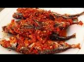 Indonesian Food - Chili "Lado" Fried Fish - YouTube