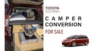 Class b camper vans are a popular sector of the rv market, with new conversions and options popping up each week. Toyota Sienna Camper Conversion Plans