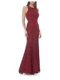 Evening Dresses Formal Dresses Lord Taylor Mermaid Dress Lace Red Lace Gown Lace Evening Gowns