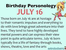 July 16th Birthday Moon Child Emotions Zodiac Signs Cancer