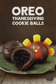 Thanksgiving Oreo Cookie Balls Recipe Recipe Thanksgiving Treats Thanksgiving Desserts Desserts