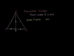 Congruent Legs And Base Angles Of Isosceles Triangles Isosceles Triangle Geometry Help Math