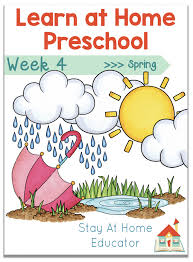 Just click on the image to be redirected to the blog post where you can find the free product! Free Printable Learn At Home Preschool Lesson Plans Stay At Home Educator