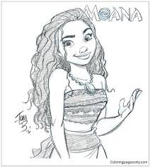 Still she is insecure and feels uncomfortable with the whole situation. Princess Moana 1 Coloring Pages Cartoons Coloring Pages Coloring Pages For Kids And Adults