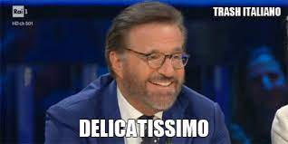 Molti i volti noti presenti all'evento: Gif Christian De Sica Trash Italiano