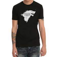 Preis.de has been visited by 100k+ users in the past month Game Of Thrones Black Print T Shirt Wishiny