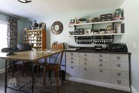 Let's face it, our craft room space may contain a lot more stuff compared to the other rooms in the house. Office Craft Room Organization Ideas Sunny Side Design