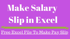 Download salary slip format in word and, salary slip is the written or printed document entailing the details of your salary. Create Salary Slip In Excel Youtube