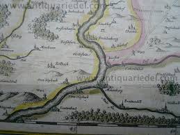 Wertheim/Mainschleife, anno 1640, Janssonius J.“ (Janssonius Jan)