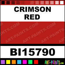 crimson red soft matte fabric textile paints bi15790