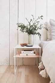 Inside General Store Founder Serena Mitnik Miller S Peaceful Topanga Canyon Cabin Minimalist Bedside Table Home Decor Bedroom Bedroom Decor
