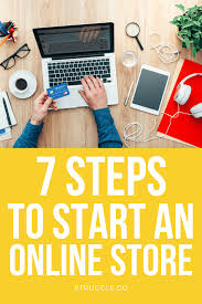 Starting An Online Store 7 Steps To Grow Your Business From Home Online Online Store Creating A Business Plan