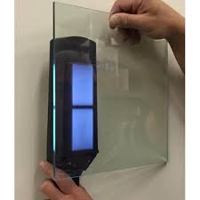 There is the air side and the tin side. Ts1470 Tin Side Detector Higher Intensity Glow
