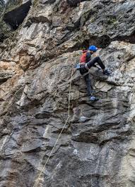 We had a great time climbing today at my local area Ijams Crag with my old  friend James Litz and his buddy Nick Woo, who also has a Knoxville/ SLC  connection. James