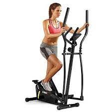 Gymax Elliptical Machine Adjustable Resistance Magnetic Elliptical Trainer Exercise Machines For Home Elliptical Machine Workout Machines