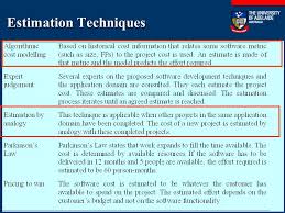 Soliciting firm to build project estimation models. Introduction To Software Cost Estimation Chapter 23 24 Ppt Video Online Download