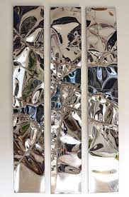 Abstrakte Kunst Wandobjekt Wandskulptur Aus Edelstahl Steel Wall Art Stainless Steel Wall Art Metal Artwork Wall