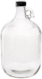 Home Brew Ohio Glass Water Bottle Includes 38 Mm Polyseal Cap 1 Gallon Capacity With Images Glass Water Bottle Home Brewing Water Bottle