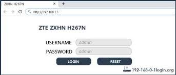 Open your internet browser (e.g. Zte Zxhn H267n Default Username Password And Default Router Ip