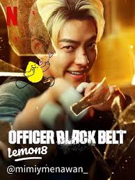 KIM WOO BIN IN OFFICER BLACK BELT‼️