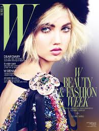 Lindsey Wixson for W Korea November 2011