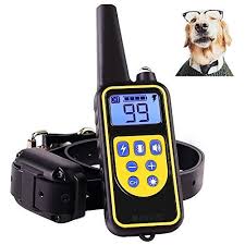 Shock Collar For Dogs Dog Training Collar 800 Yard Dog Shock Collar With Remote Ipx7 100 Waterproof And Rechargeable For All Size Dogs Review Dog Shock Collar Dog Training Collar Training Collar