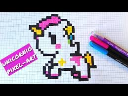 Como Dibujar Un Unicornio Kawaii Draw Handmade Pixel Art Youtube Voici des activités manuelles que je fais dans les écoles et centres aérés. como dibujar un unicornio kawaii draw