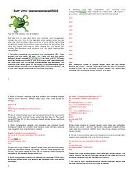 Virus ini tidak menyebar sendiri. Cara Membuat Virus Menggunakan Notepad Dan Cmd
